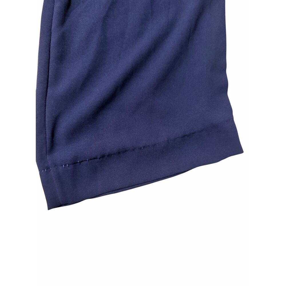 Diane Von Furstenberg Navy Wide Leg Batwing Jumpsuit Women's Size 0 - Picture 5 of 8